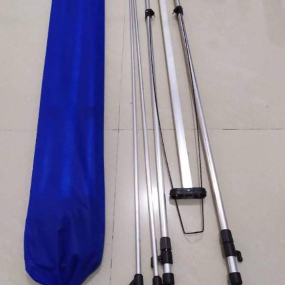 ☉ Standing Tiang Rangka Stand Y Banner Benner Bener Alumunium 60x160 Display ♩