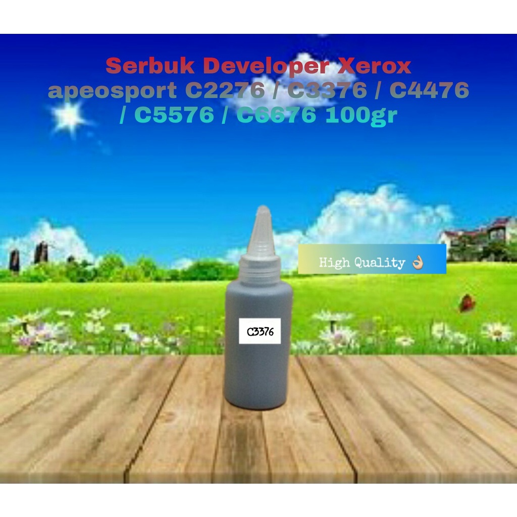 Serbuk Besi Developer Xerox ApeosPort AP C2270 C2275 C3370 C3373 C3376 C4470 C4475 C5570 C5575