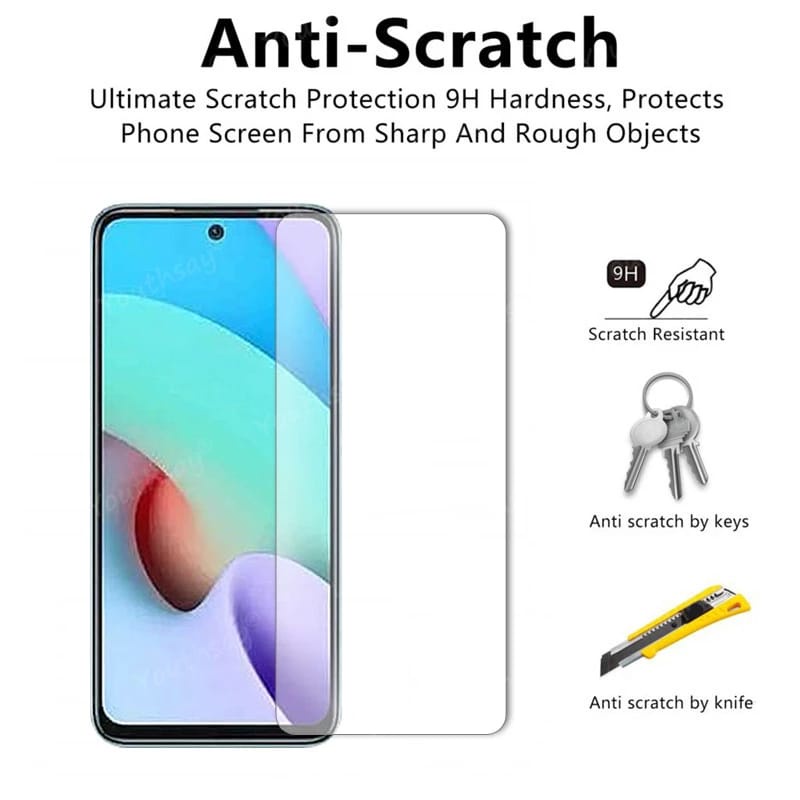 PROMO Tempered Glass Kaca Bening XIAOMI REDMI 10 Full Layar Screen Guard Protect Antigores Kaca