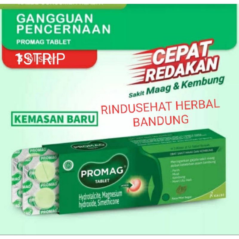 PROMAG TABLET 1 BLISTER 10Tablet promag