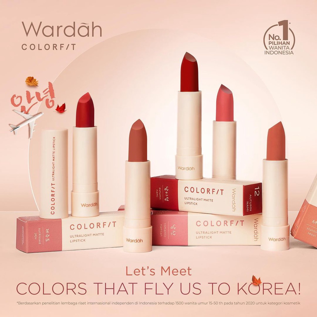 ✦SINAR✦ Wardah Colorfit Ultralight Matte Lipstick