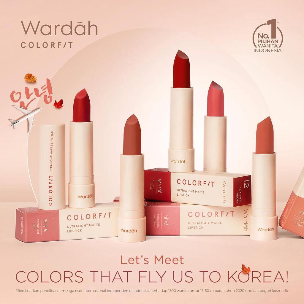 ✦SINAR✦ Wardah Colorfit Ultralight Matte Lipstick