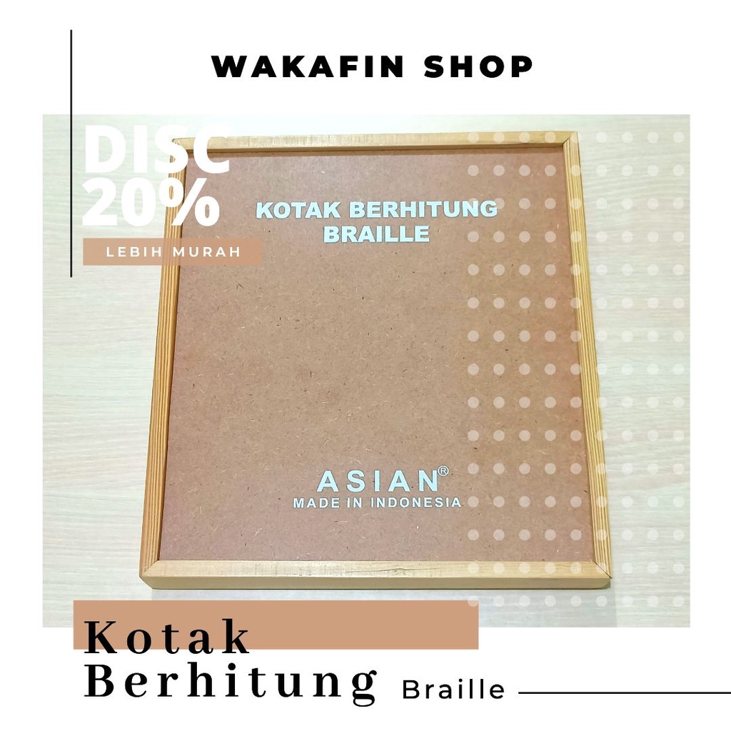 

DISKON!!! PAPAN HITUNG PERMULAAN | KOTAK BERHITUNG UNTUK TUNANETRA