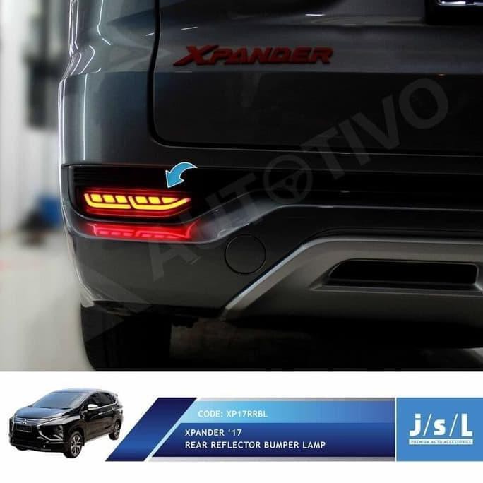 LED Reflektor  Xpander Mata Kucing Rear Reflector Bumper 