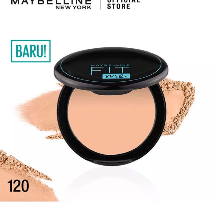 COD MAYBELLINE Fit Me Matte + Poreless Compact Powder bedak padat - 128 compact
