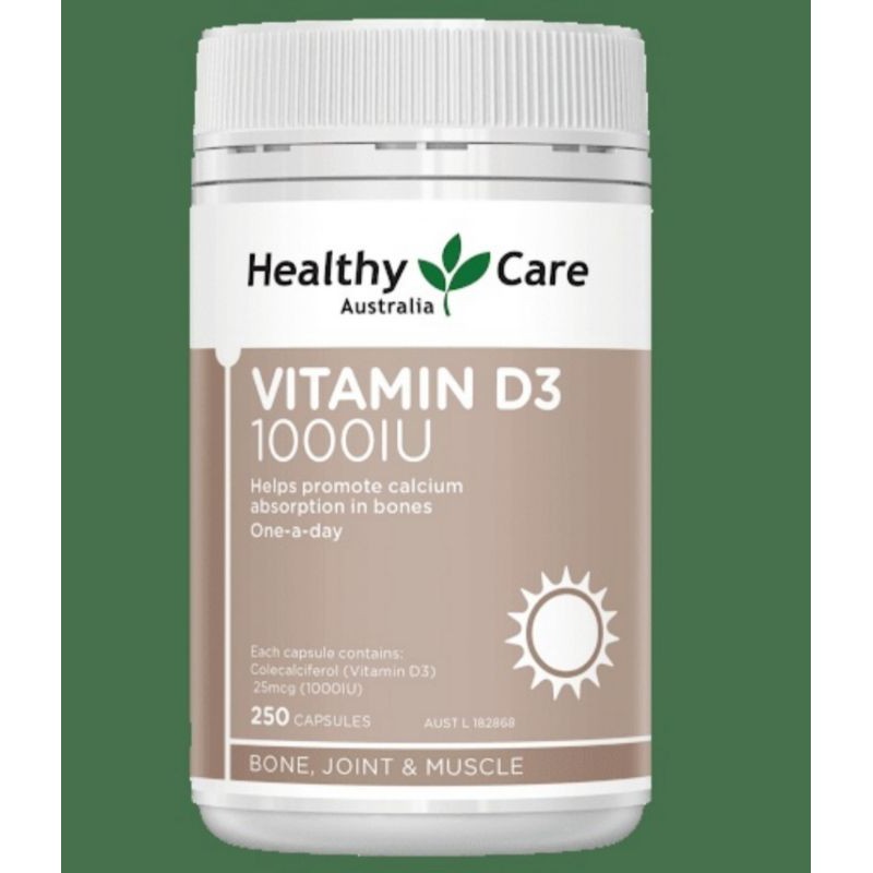 healthy care vitamin D3 1000IU
