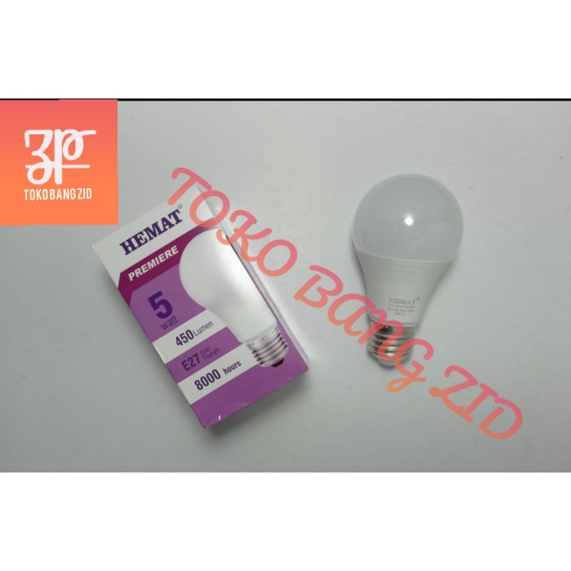 Lampu LED HEMAT PREMIERE 5W