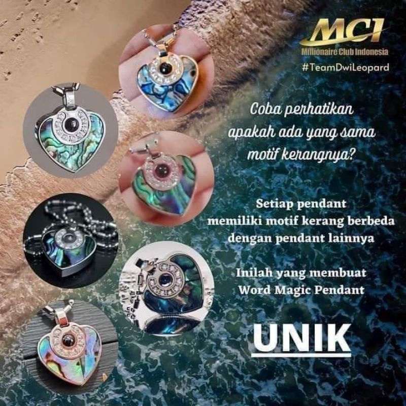 Kalung WMP Shell _ Kalung Kesehatan MCI