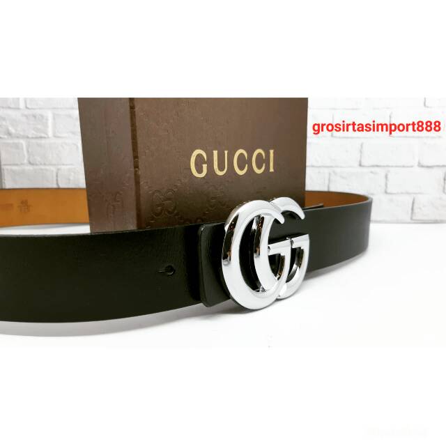 ikat pinggang kulit GUCCi unisex
