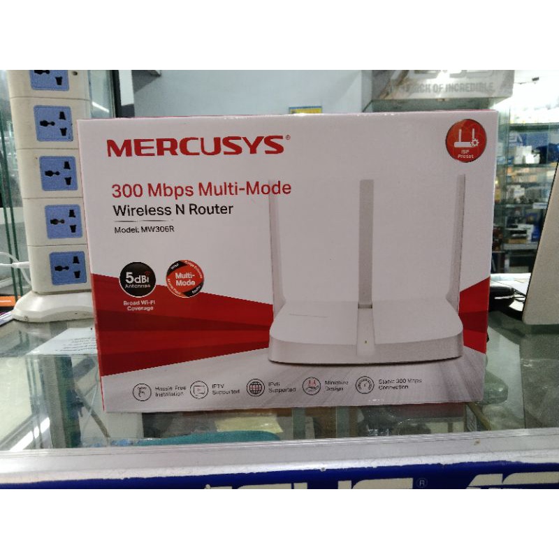 MERCUSYS MW306R 300 Mbps Multi-Mode Router N Wireless (Antena 3)