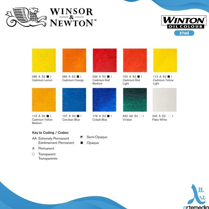 

TERBARUU!! W&N Winton Oil Colour 37ml Series 2 TERLARIS