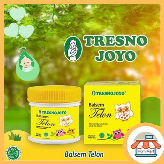 TRESNOJOYO Balsem Anak Telon Tresno Joyo Tresnojoyo 40gr 40 gr / 20gr 20 gr