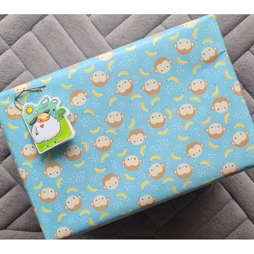 

Kertas Kado + Kartu Ucapan
