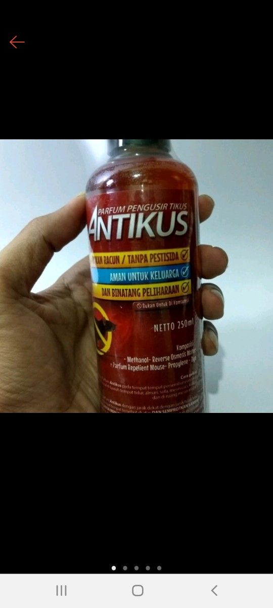 Parfum Antikus Rat Repellent Pengusir Tikus Cairan Anti Tikus Ampuh Usir Tikus Mobil Motor 250ml