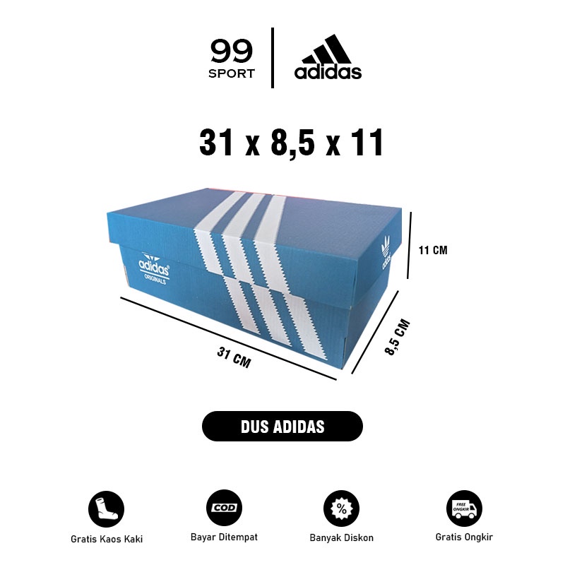 INERBOX  ADIDAS DUS SEPATU