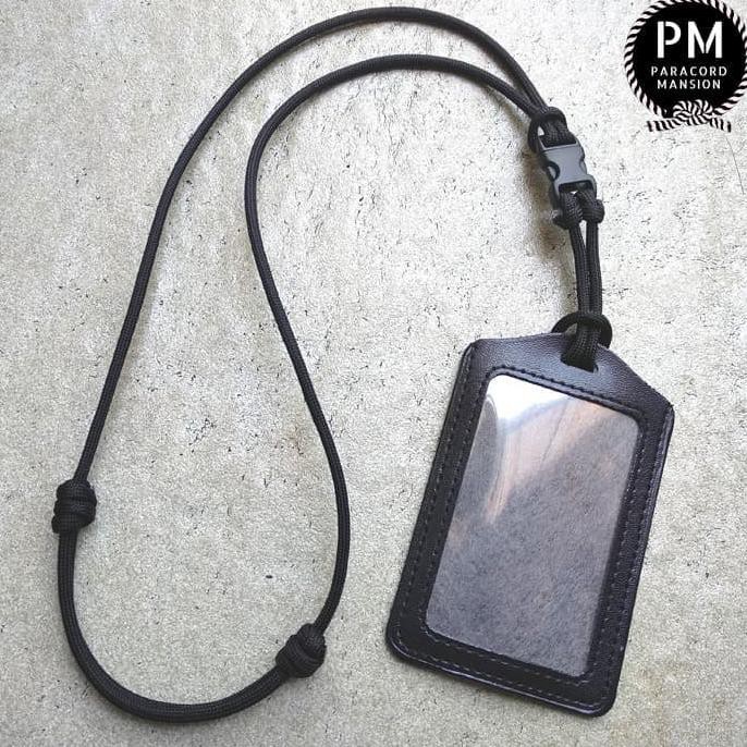 

FREEONGKIR Lanyard ID Card Tali Leher Name Tag Tali Paracord with Mini Buckle AP399