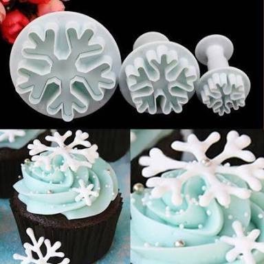 

KUE-PENGHIAS-ALAT- CETAKAN PLUNGER SNOWFLAKE FONDANT ZN 1004, 3PCS -ALAT-PENGHIAS-KUE.