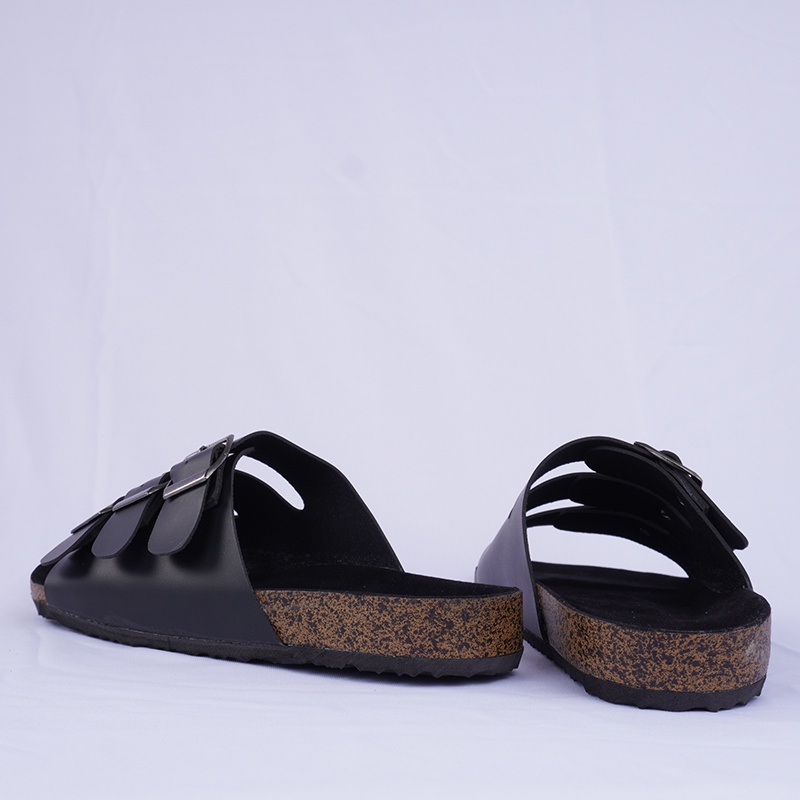 (COD) Sandal pria murah gesper 1,2,3 untuk traveling dan outdoor warna trendy