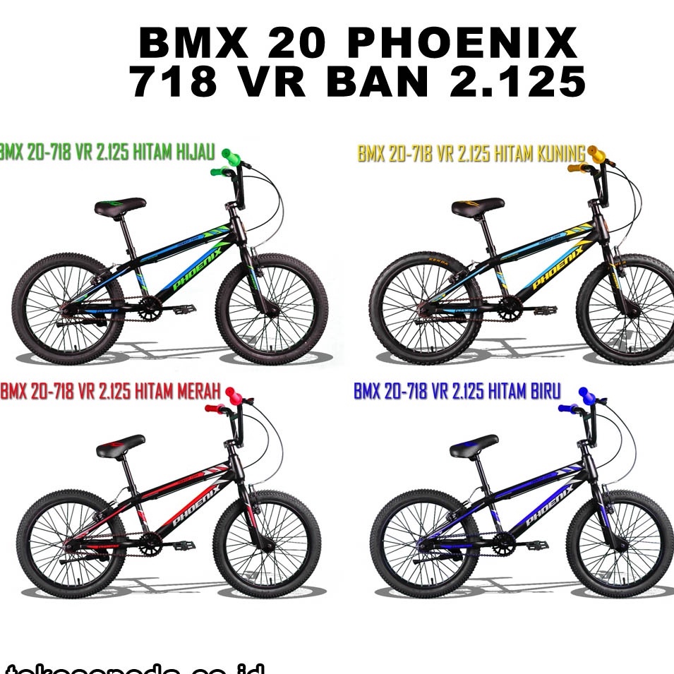 SEPEDA BMX 20 PHOENIX 718 VR BAN 2.125