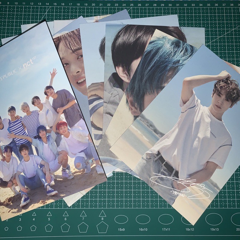 NCT 127 Postcard Nature Republic Korean Ver [The Blue In Us]