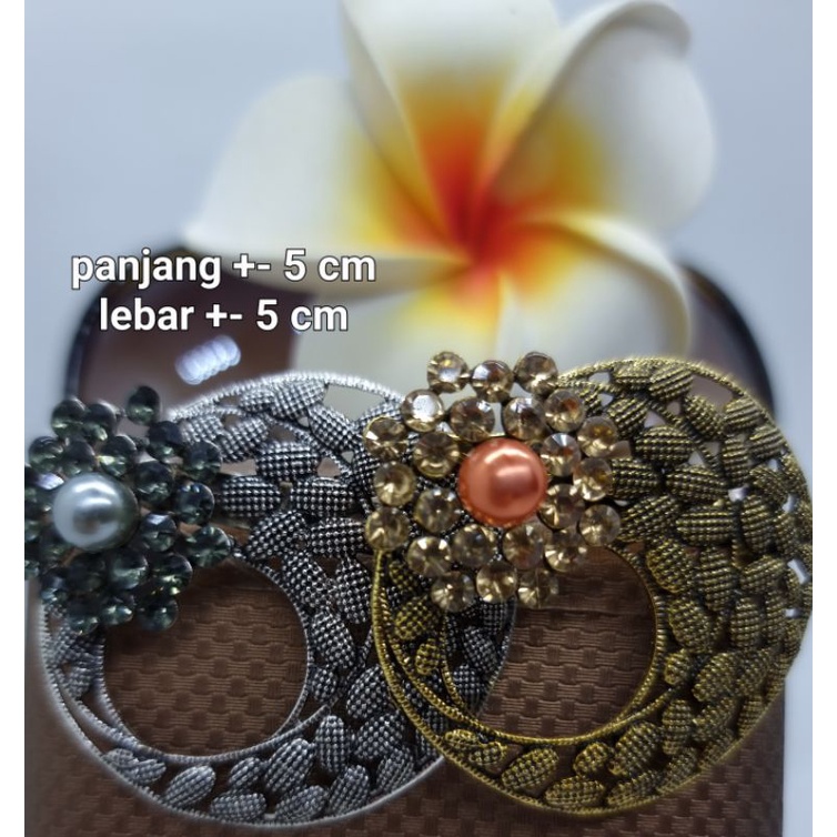 BROSS AKSESORIS PESTA  /BROSS KEBAYA / BROSS KUTU BARU / BROSS HIJAB