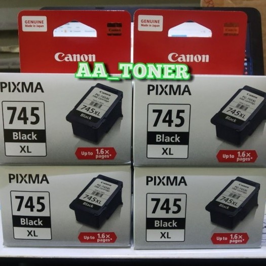 Tinta Cartridge Canon PG 745 XL Black ORIGINAL