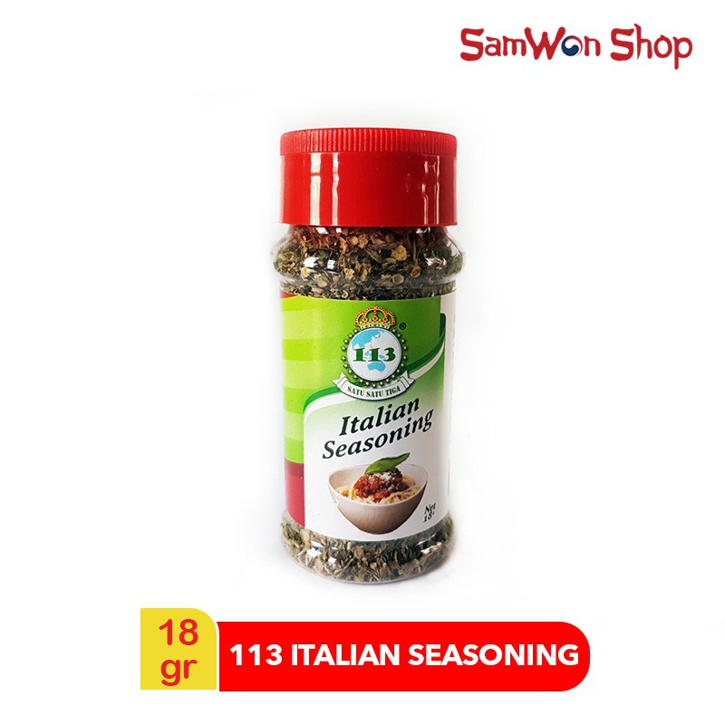 

113 ITALIAN SEASONING / ITALIAN HERBS 18GR - BUMBU REMPAH INSTANT