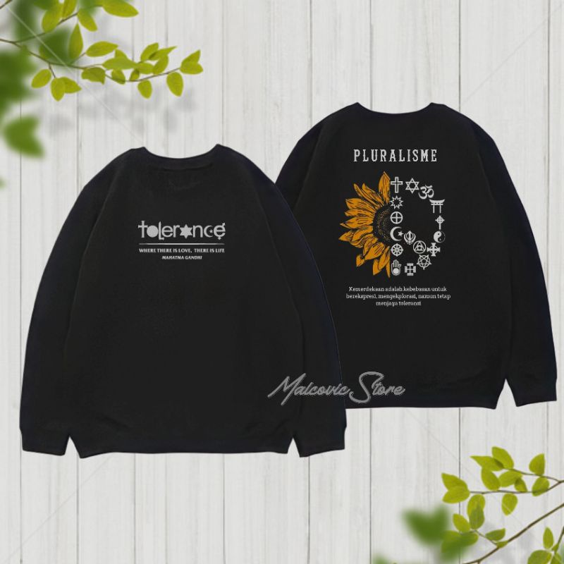 Sweater Pluralisme/Crewneck Pluralisme/Sweatershirt Pluralisme/Hoodie Sweater Pluralisme/Sweater Cre