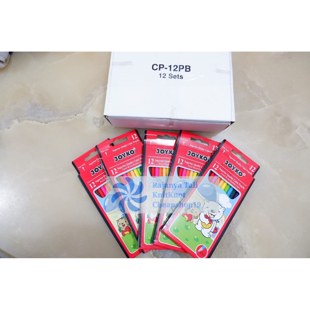 

Pensil Warna Joyko CP-12PB Panjang 12 Warna