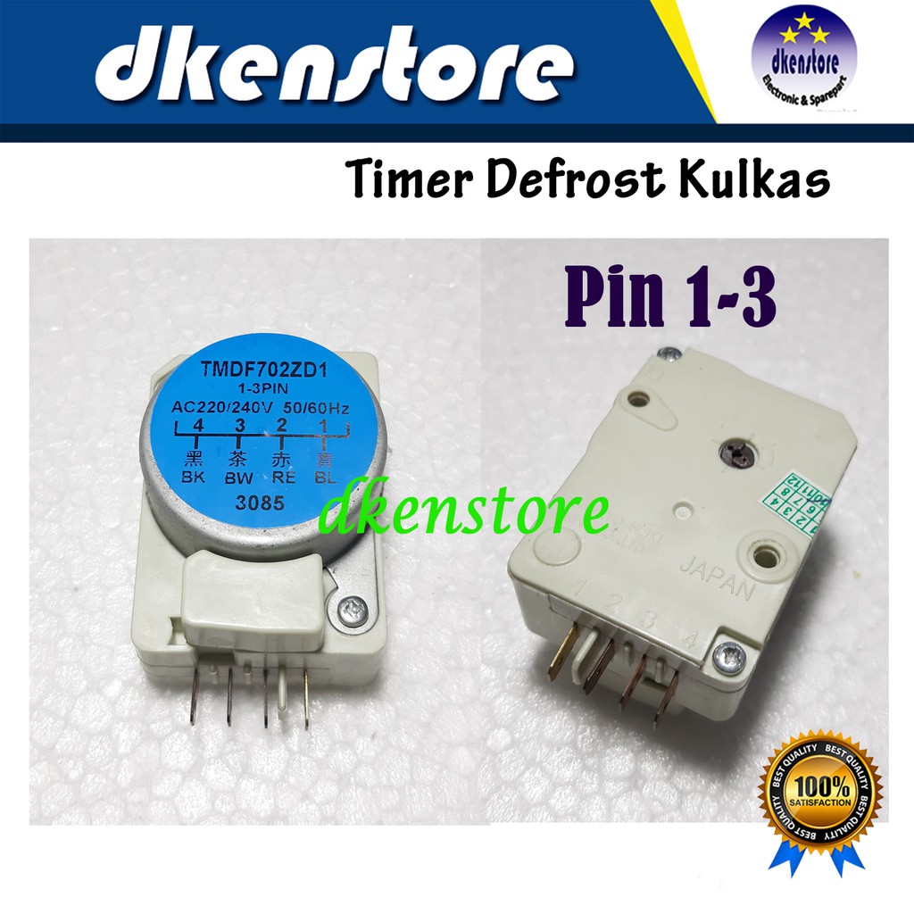 Timer Defrost Kulkas pin 1-3