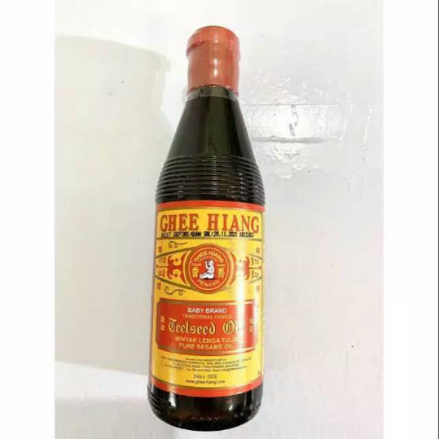 

Minyak wijen cap baby 300ml/mayu ghee hiang