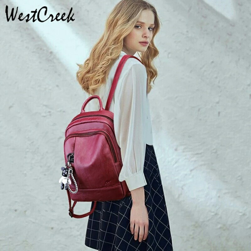 COD√ Tas Besar Laptop Multifungsi selempang tas Ransel Backpack WANITA IMPORT FASHION BATAM BAGUS