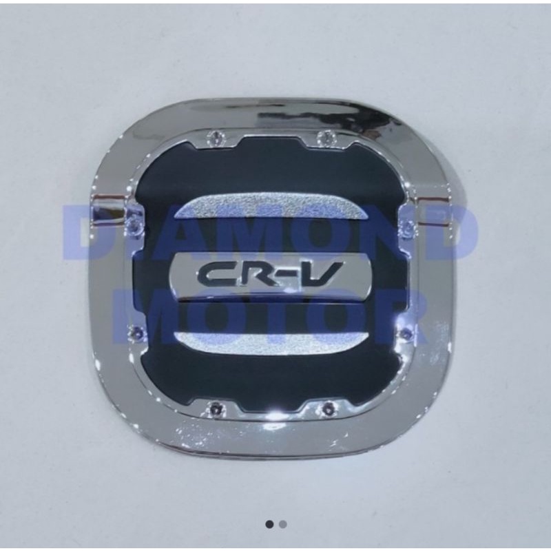 Tank Cover Honda CRV  2007 Hitam Chrome