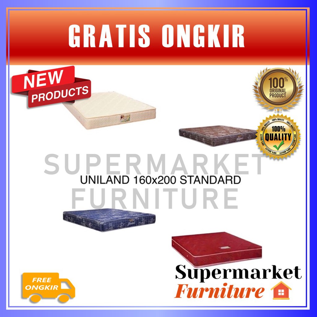 Uniland Matras Uniland Standard 160x200 springbed kasur saja