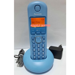 telepon wireless panasonic pesawat telepon panasonic original Kx-TGB210 Blue/ Warna biru