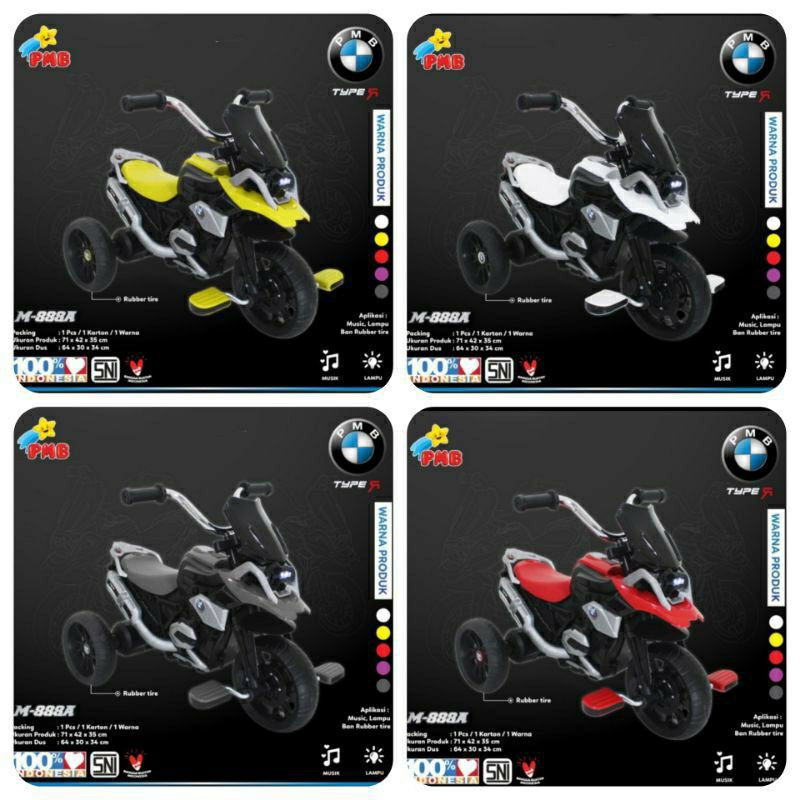 Sepeda Motor gowes anak PMB M888 A