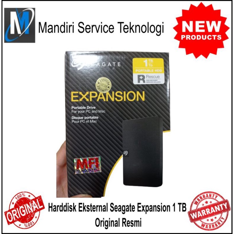 Harddisk / HDD / Hardisk External Seagate Expansion 1TB Original Resmi