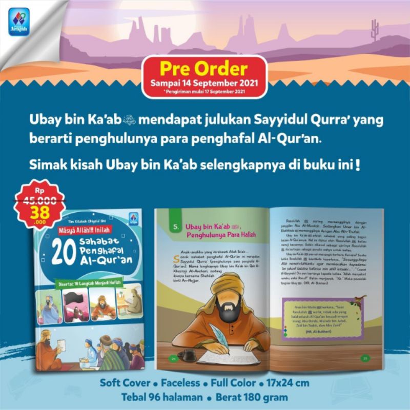 20 Sahabat Penghafal Al-Quran