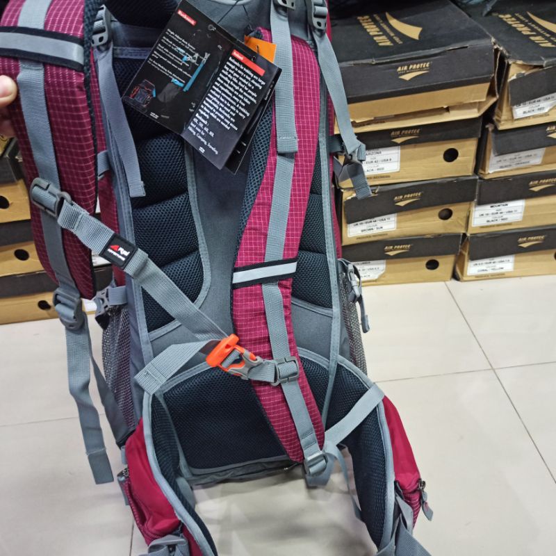 Tas Carrier Rei Mamberamo 60L+Raincover Original