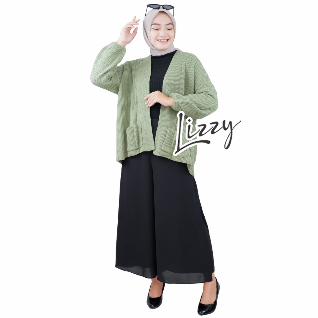 Lizzy - CARDIGAN OVERSIZED BALLONY LAVELLA PREMIUM