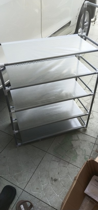 Homes Rak Sepatu 5 Layer Rumah Tempat Sepatu Shoe Rack Baru Kotak Sepatu