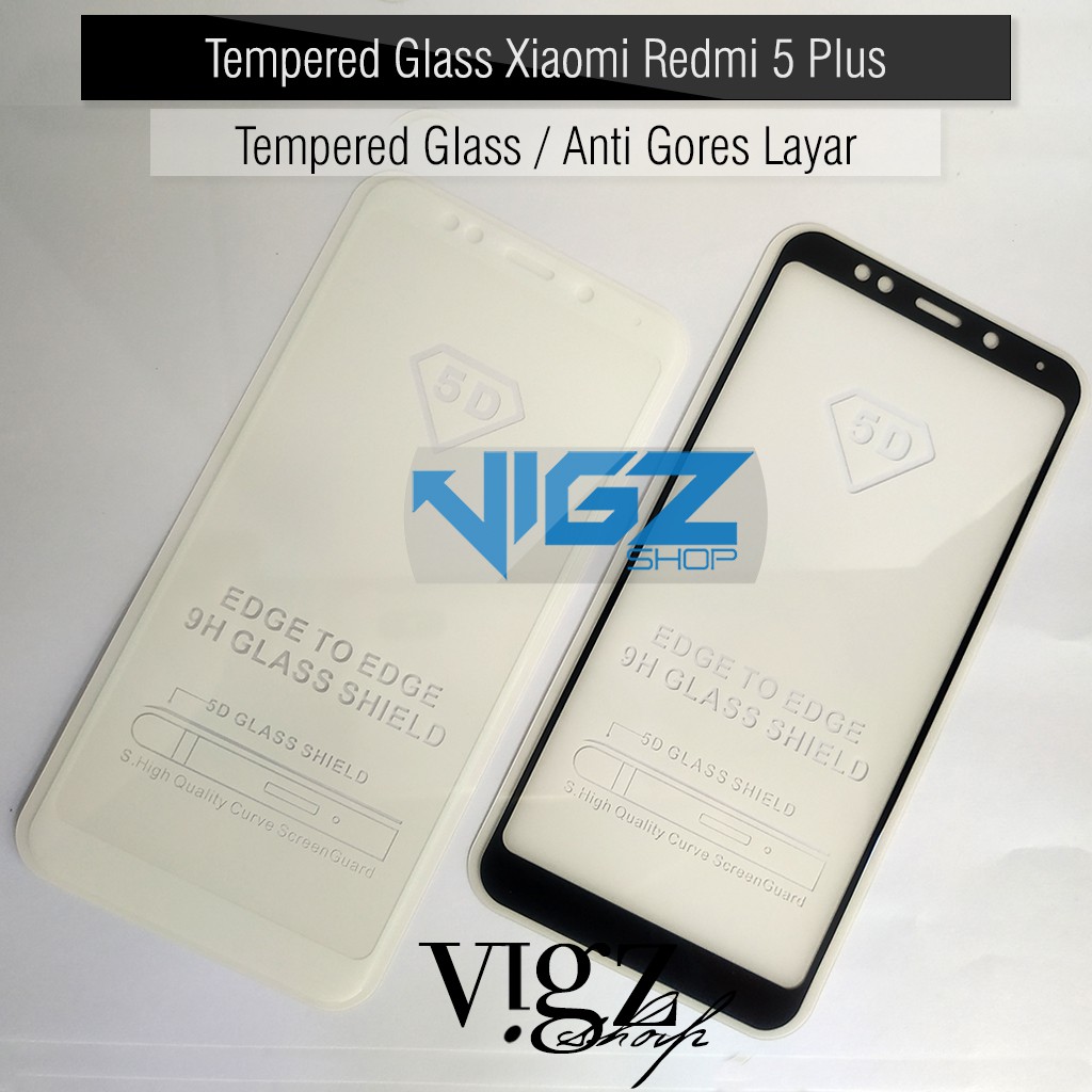 Tempered Glass Xiaomi Redmi 5 Plus 5D Full Screen