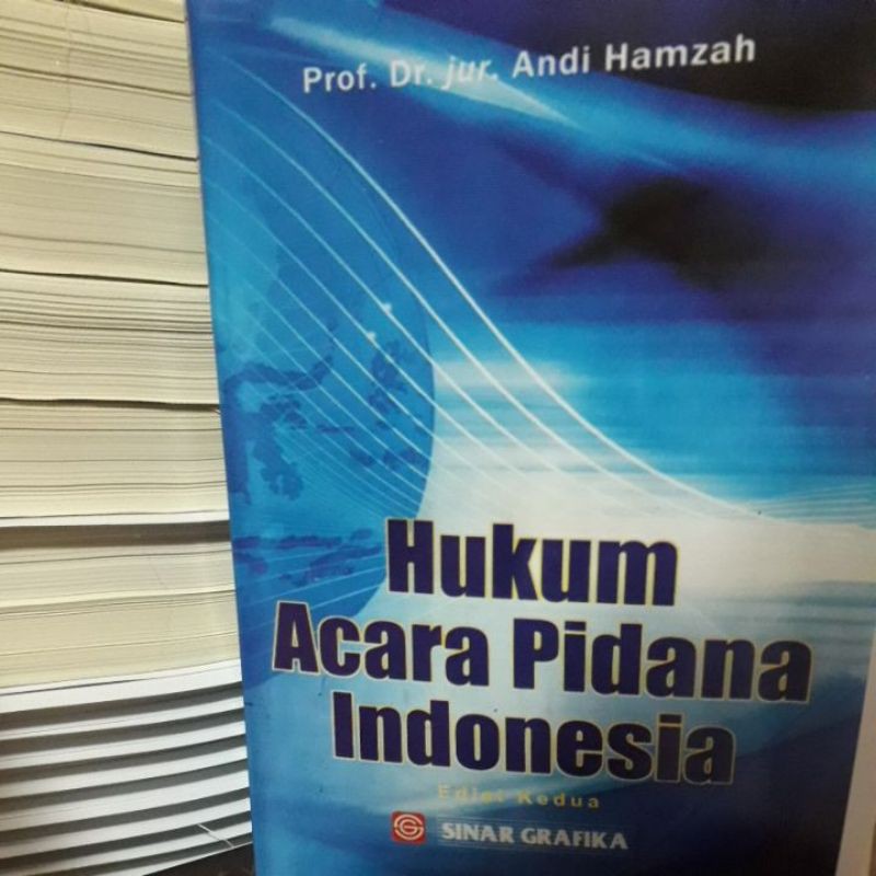 

hukum acara pidana indonesia.edisi kedua