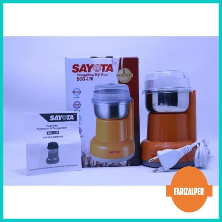 Penggiling Kopi mini Sayota SCG-178 / penggiling kacang kering