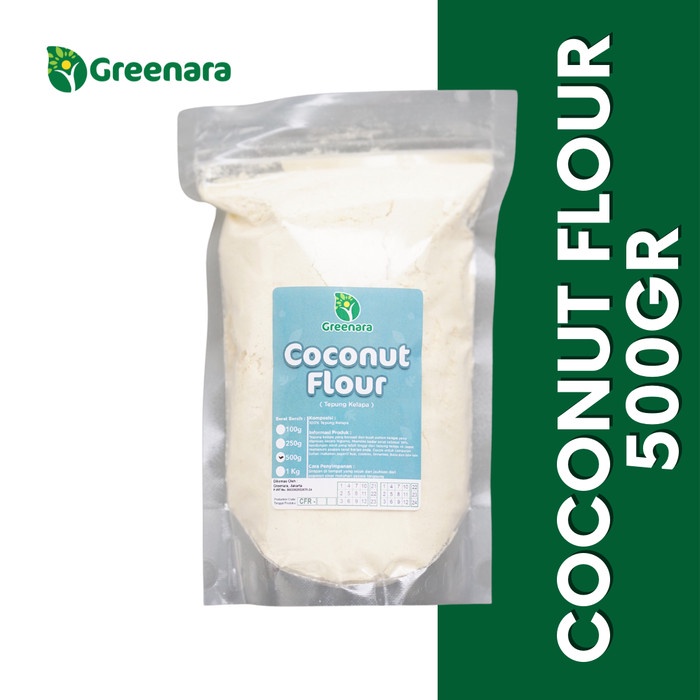 

✨COD✨ Coconut Flour 500gr / Tepung Kelapa 500 gram