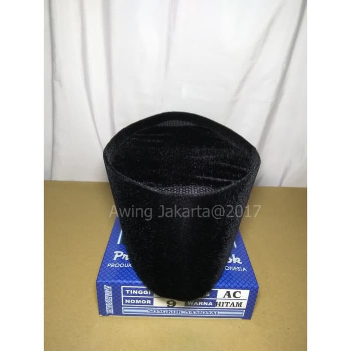 SONGKOK AWING   SONGKOK PECI HITAM AWING AC AMANAH ORIGINAL   Hitam