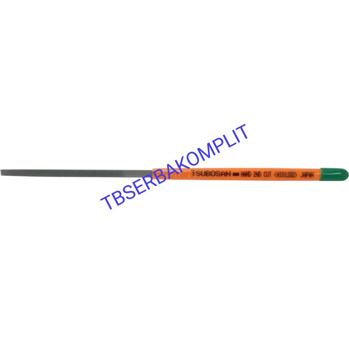 

Tsubosan Kikir Besi Pipih 4mm x 2mm HI-01202 Japan Flat Files 2 Cuts