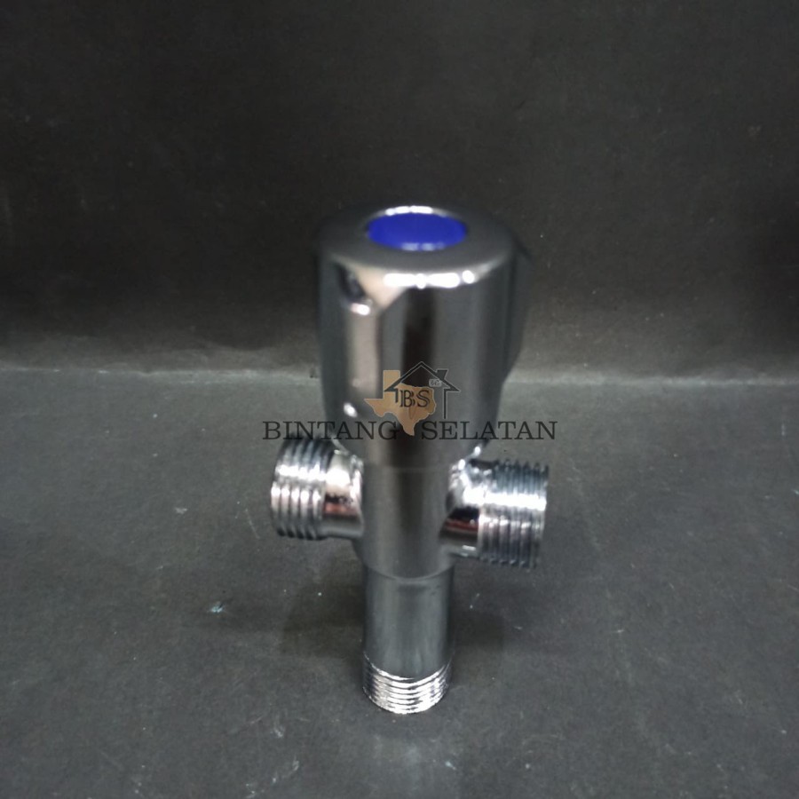 STOP KRAN DOUBLE DUPON / STOP VALVE DOUBLE STAINLESS