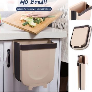 (SerbaSerbi)Tong Sampah Portable / Keranjang Sampah Gantung / Tong Sampah Multifungsi / Tempat Sampah Lipat
