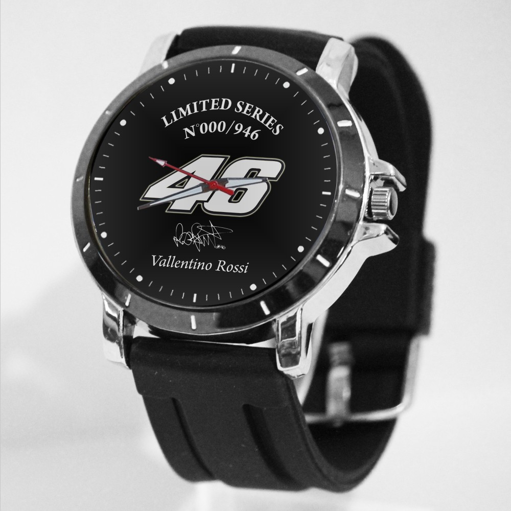 Jam Tangan Rubber Custom Pria/Wanita VR46 Art 3